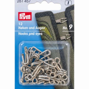 Prym 261 457 haken en ogen nr 9